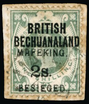 Mafeking 2s on 1s with serif overprint