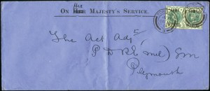 Army Official 1/2d Green cover