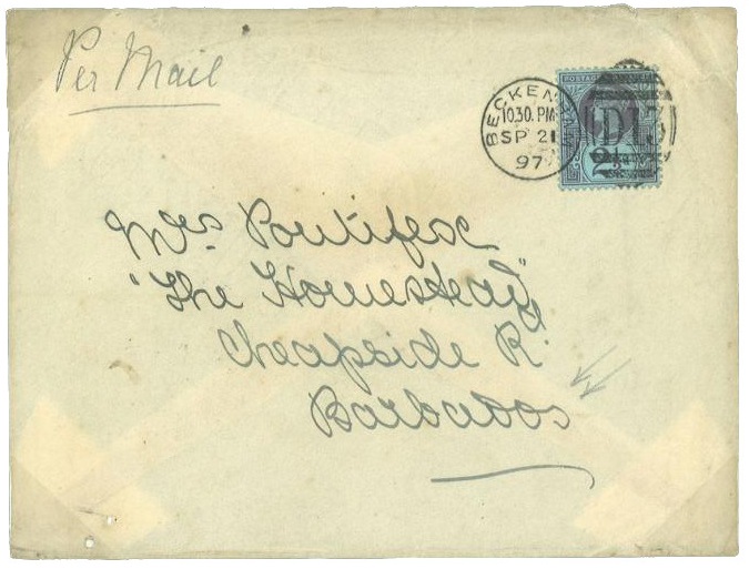 Destination Mail to Bermuda