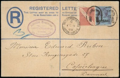 Express D'Orient Label on Cover
