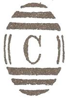 Constantinople C Barred Oval