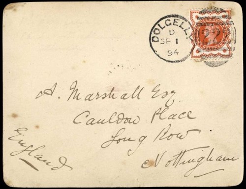 1894 Sep 1 first day of issue private postcard