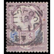 1887 5d First Day of Issue