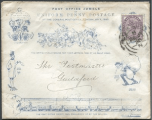 Harry Furniss Post Office Jumble Uniform Penny Post Caricature usage