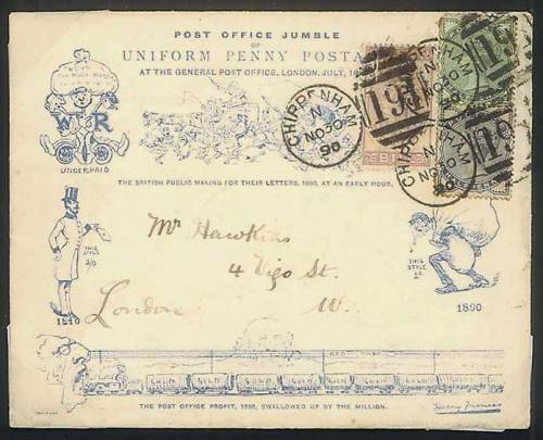 Post Office Jumble Harry Furniss caricature