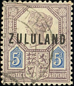 Zululand 5d with inverted watermark