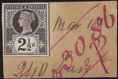 2.5d Jubilee De La Rue Striking Book Die Proof