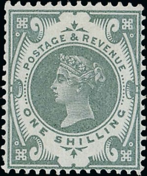 1s Jubilee colour trial in grey-green