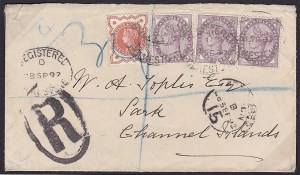 1897 Cover to Sark 44.00