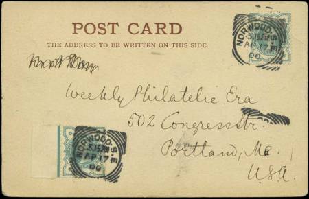 1900 1-2d green Jubilee first day cover